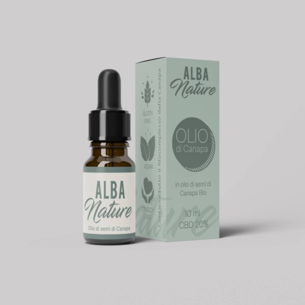 Alba Nature CBD - Olio di Canapa 20%
